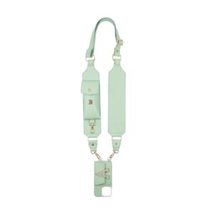 Personalized MINT BLUE SLINGSHOT BIG UTILITY BELT WITH PHONE CASE