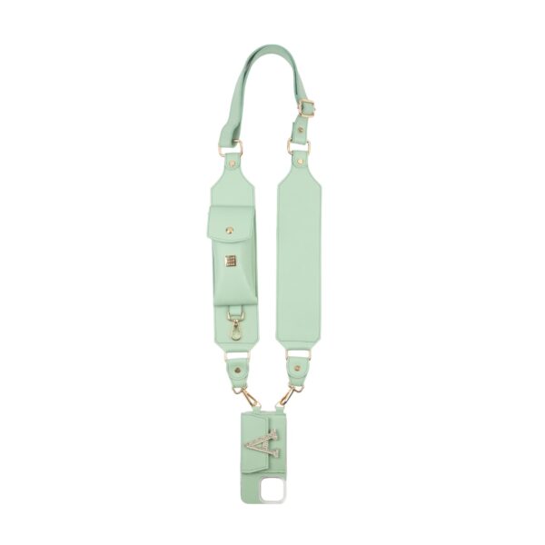 Personalized Mint Blue SlingShot Utility Belt with Phone Case