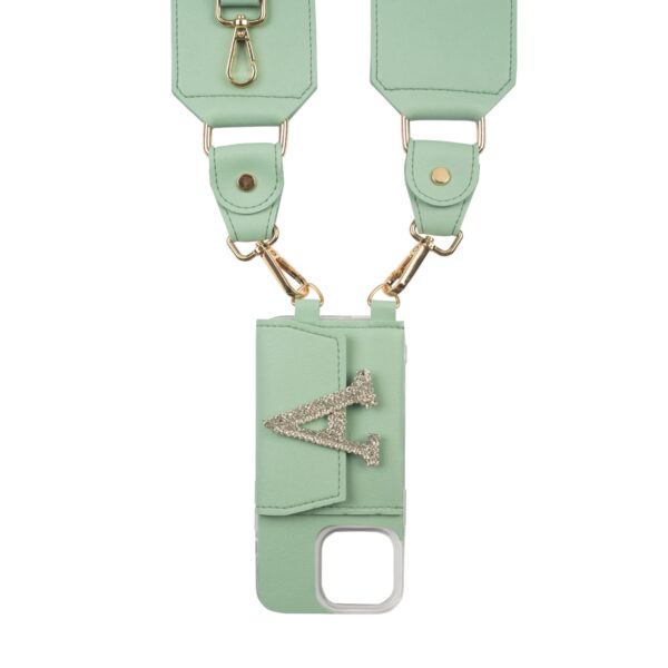 Personalized Mint Blue SlingShot Utility Belt with Phone Case