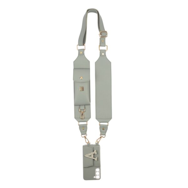 Personalized PIGEON GREY SLINGSHOT BIG UTILITY BELT WITH PHONE CASE