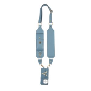 Personalized PASTEL BLUE SLINGSHOT BIG UTILITY BELT WITH PHONE CASE