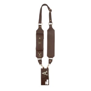 Personalized MOLTEN CHOCOLATE SLINGSHOT BIG UTILITY BELT WITH PHONE CASE