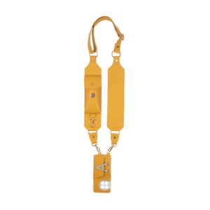 Personalized MUSTARD SLINGSHOT BIG UTILITY BELT WITH PHONE CASE