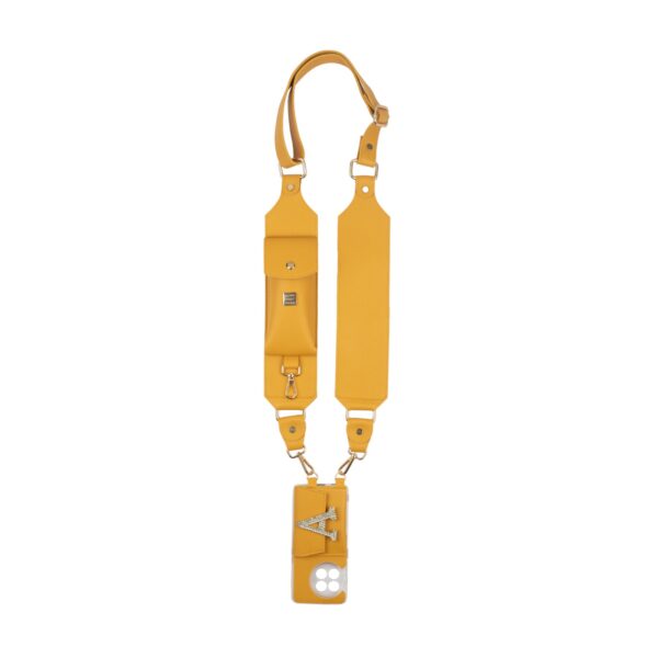 Personalized Mustard SlingShot Utility Belt with Phone Case