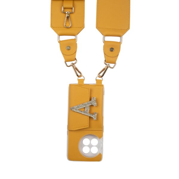 Personalized Mustard SlingShot Utility Belt with Phone Case