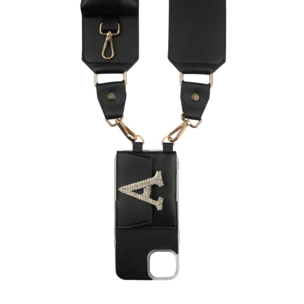 Personalized Jet Black SlingShot Utility Belt with Phone Case