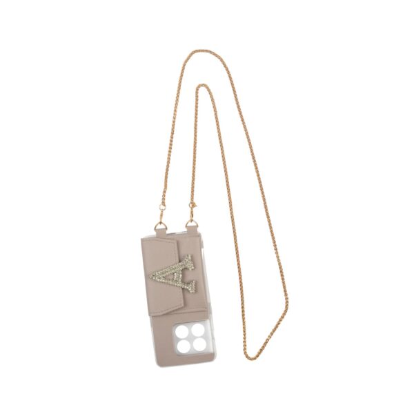Personalized Misty Lavender SlingShot Chain Belt with Phone Case