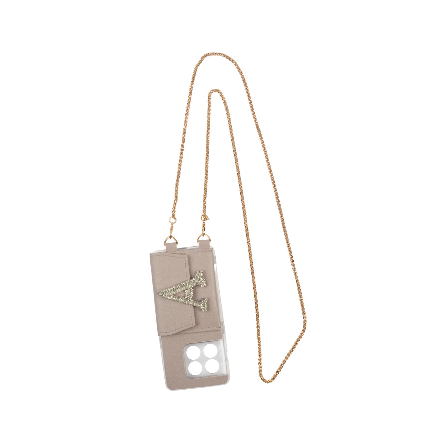 Personalized Misty Lavender SlingShot Chain Belt with Phone Case