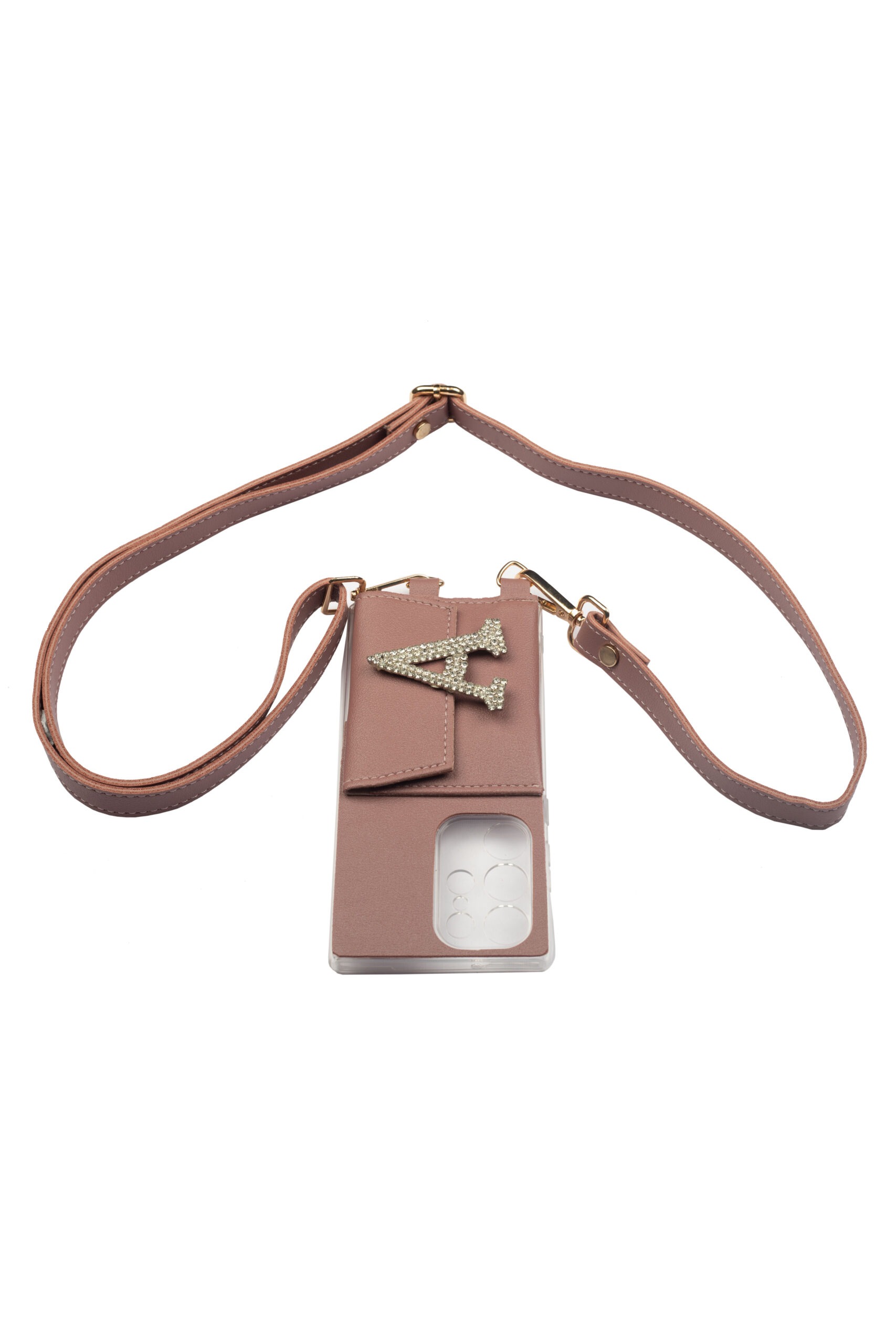 Personalized Dirty Pink SlingShot Slim Belt with Phone Case