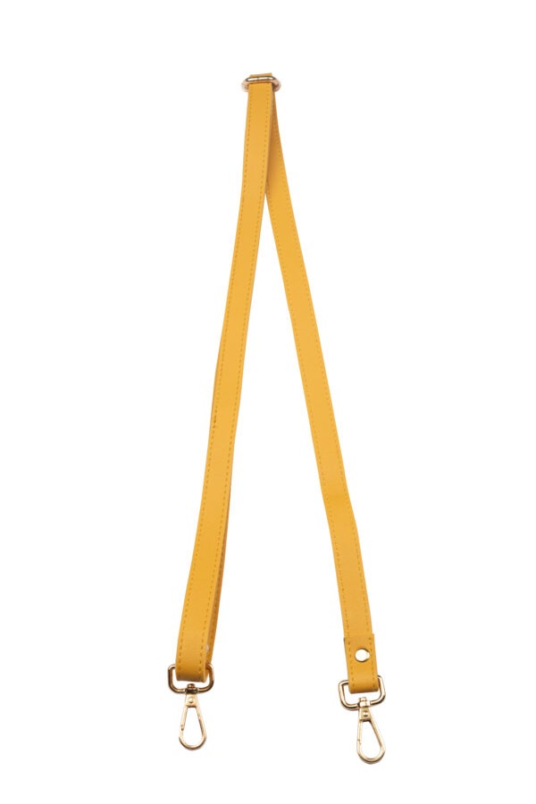 Personalized Mustard SlingShot Slim Belt with Phone Case