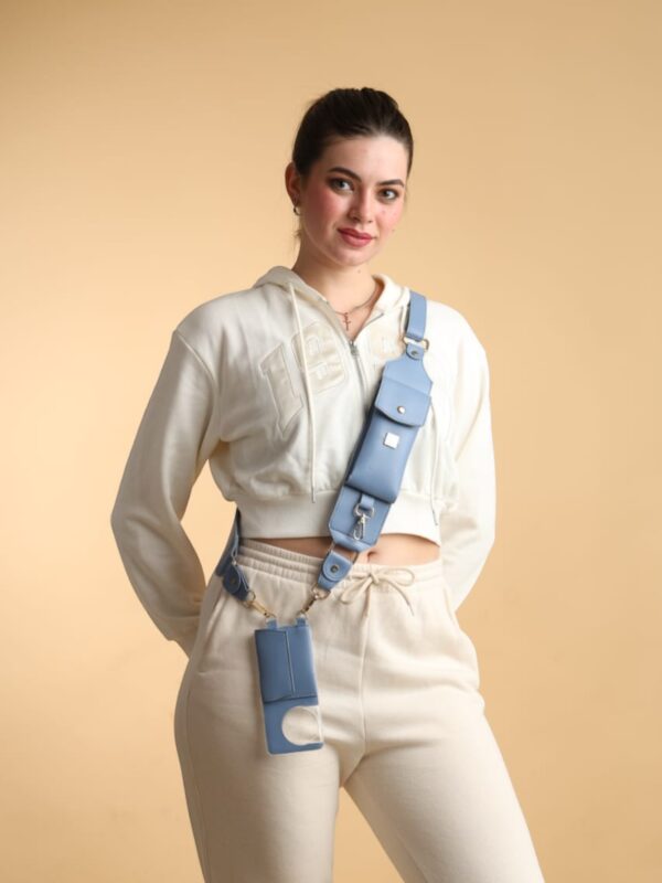 PASTEL BLUE utility belt