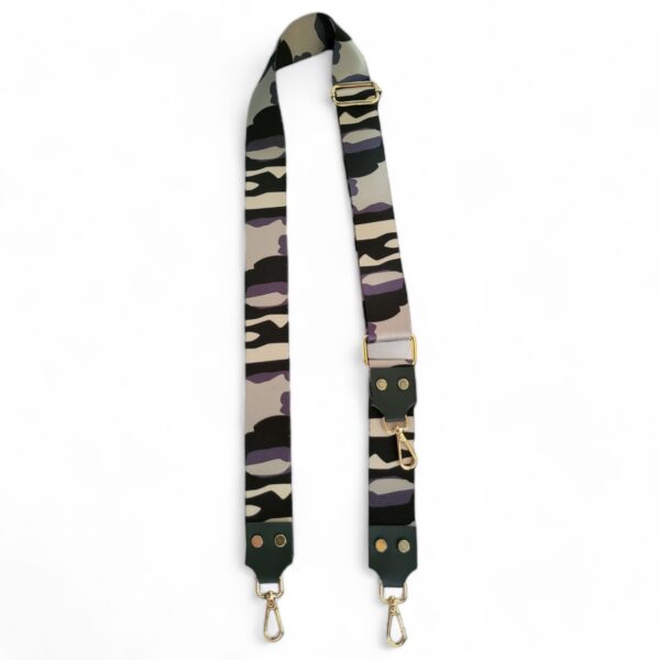 Jet Black Canvas Belt