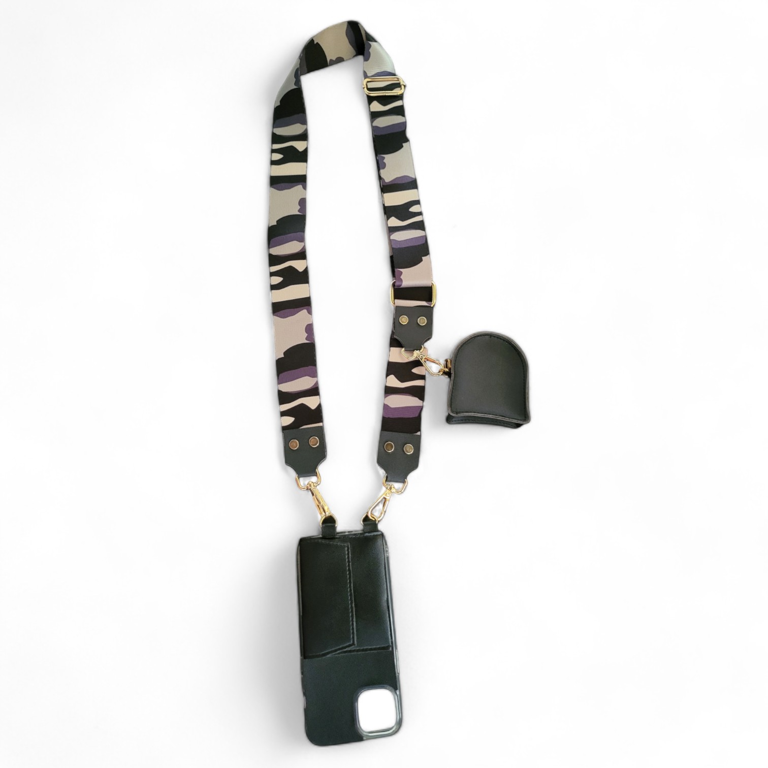 Jet Black Canvas Belt