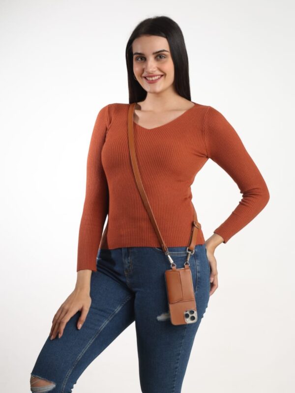 Tan brown Slim Belt