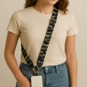 Military Printed Quicksnap Lanyard Canvas Belt
